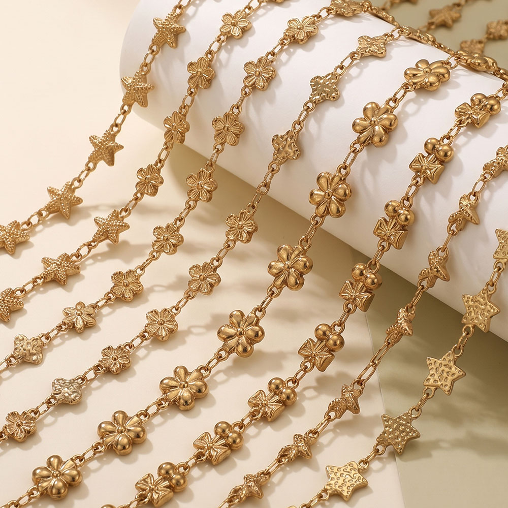 1 Meter Edelstahl Blumen-Stern – Body Jewelry Necklace Bewertung und Preis