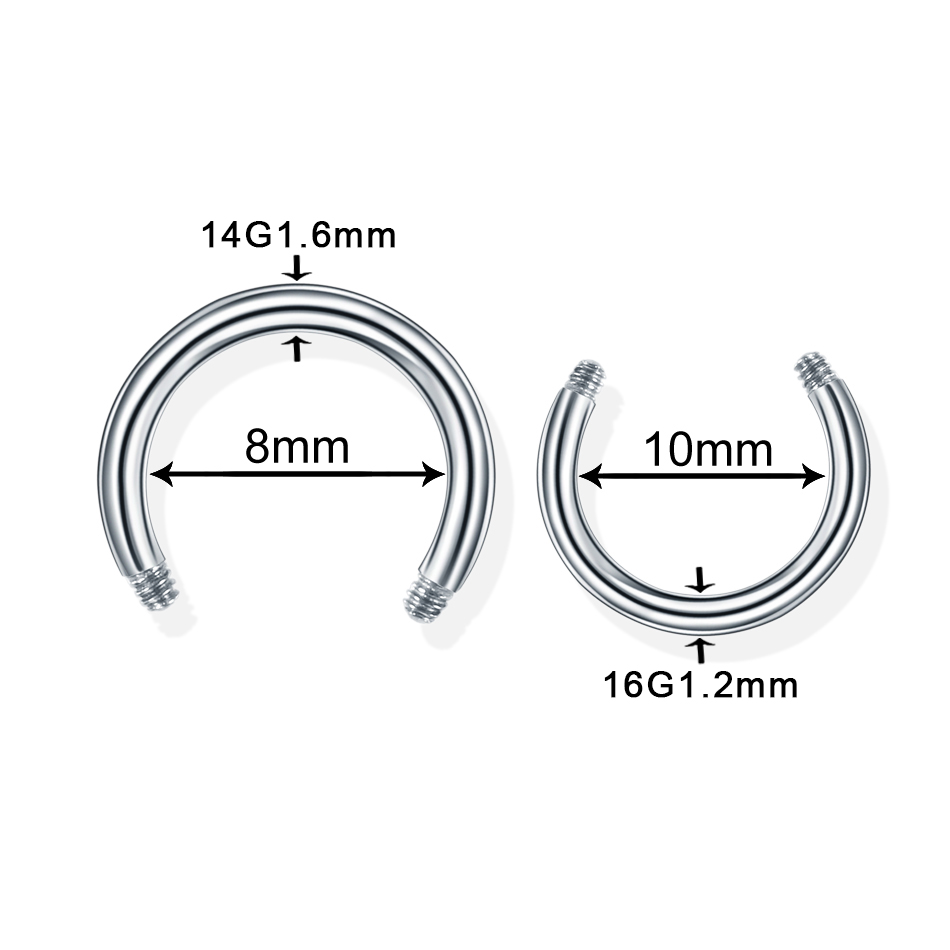 100 teile/los Stahl Ohrring Ba – Body Jewelry Replacement Ball Bewertung und Preis