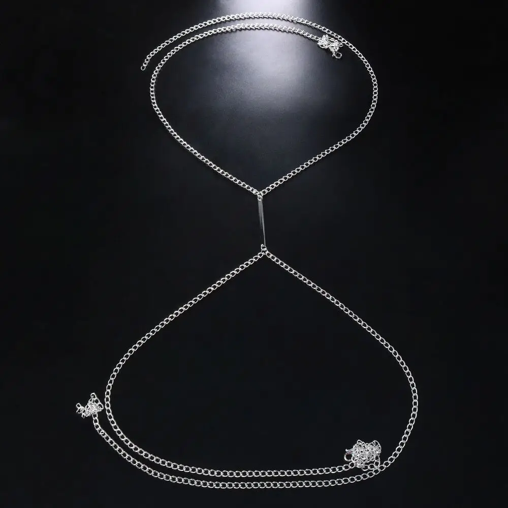 Sexy Metall Brust Kette Geschi – Body Jewelry Retainers Bewertung und Preis