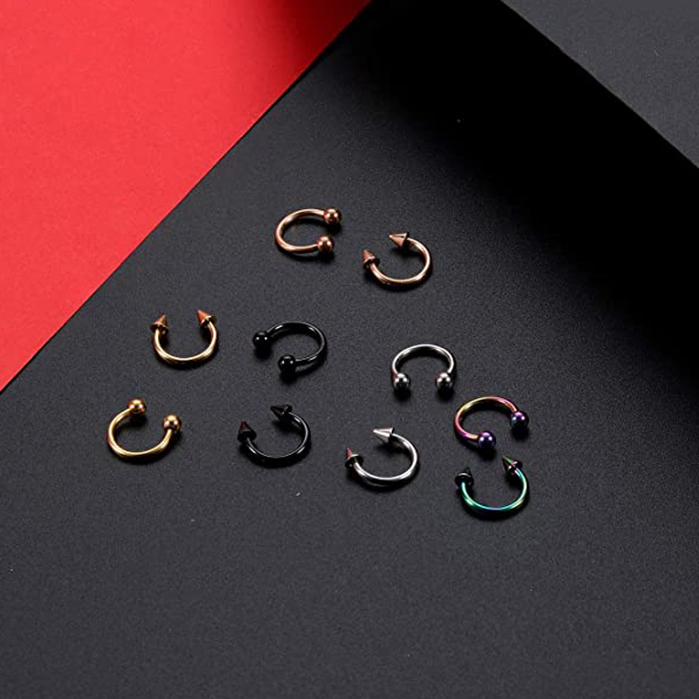 10pcs Pferdeschuhringe 30pcs E – Body Jewelry Replacement Ball Bewertung und Preis